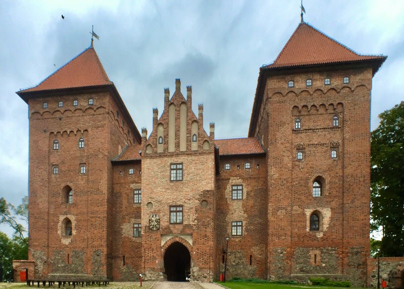 Teutonic castle in Nidzica (Warmian-Masurian Voivodeship), Nidzica, Poland, Poland